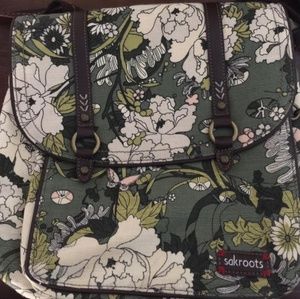 Sakroots Backpack flowers deign